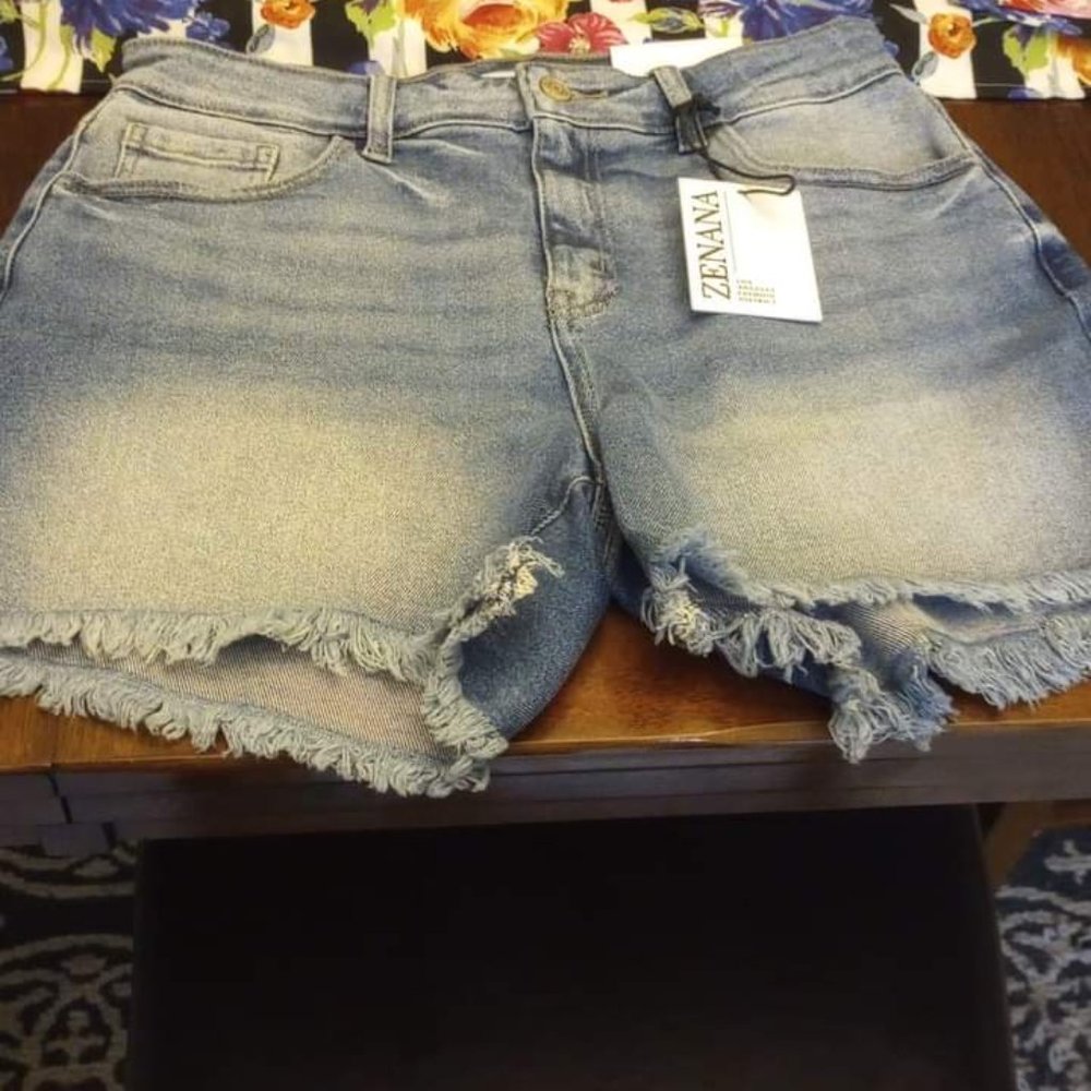 Zenana Denim Shorts
